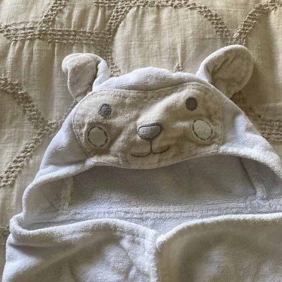 🐑 Pottery Barn Kids Baby Hooded Lamb towel | 31 x 23 - Picture 2 of 4
